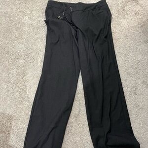 Classic Gray Textured Dress Pants